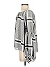 AaKaa 100% Polyester Gray Long Sleeve Blouse Size S - photo 5