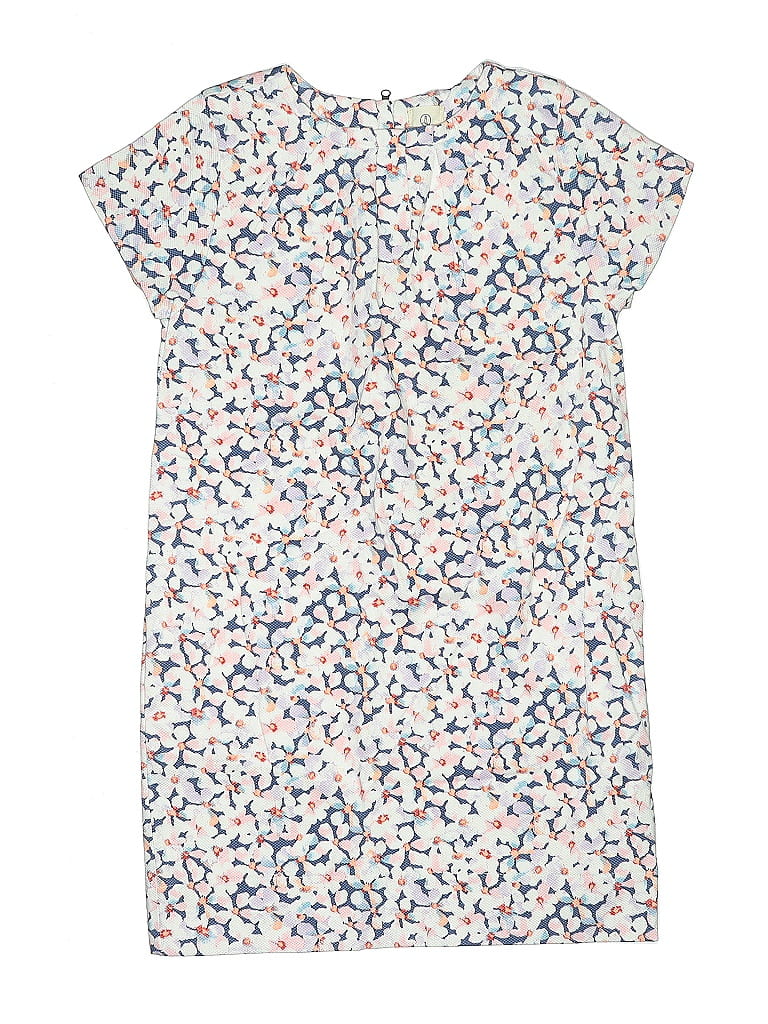 Pre-owned Lands' End Kids'  Dress In Blue