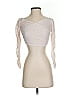 PrettyLittleThing Ivory 3/4 Sleeve Top Size 2 - photo 1