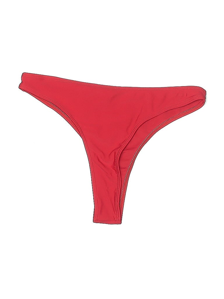 Pre-owned Unbranded Swimsuit Bottoms In Red