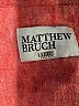 Matthew Bruch 100% Linen Orange Red Vest with Triangle Top Size Lg (3) - photo 7