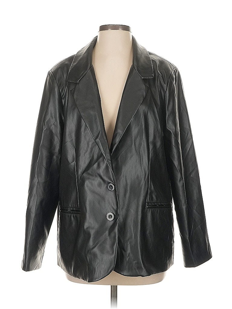 Pre-owned Bcbgeneration Blazer Jacket In Black