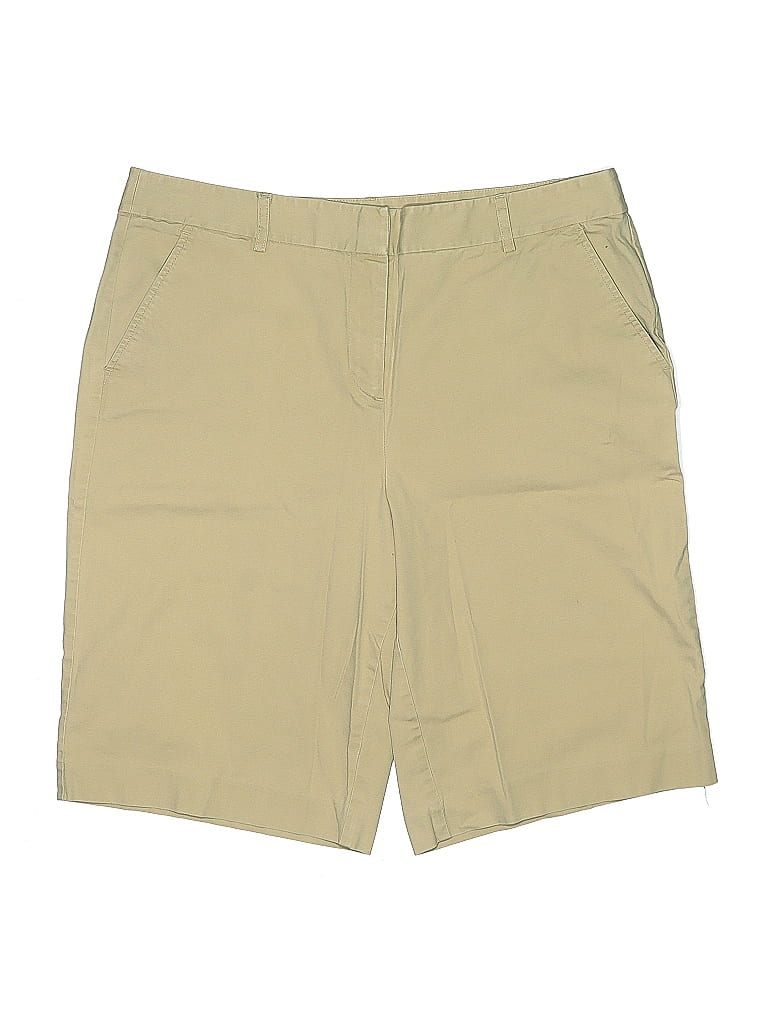 Click to view more detailed imagery on our partner's website Pre-owned Kate Hill Khaki Shorts In Brown