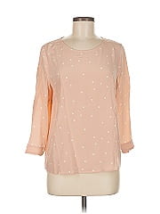 Sézane 3/4 Sleeve Silk Top