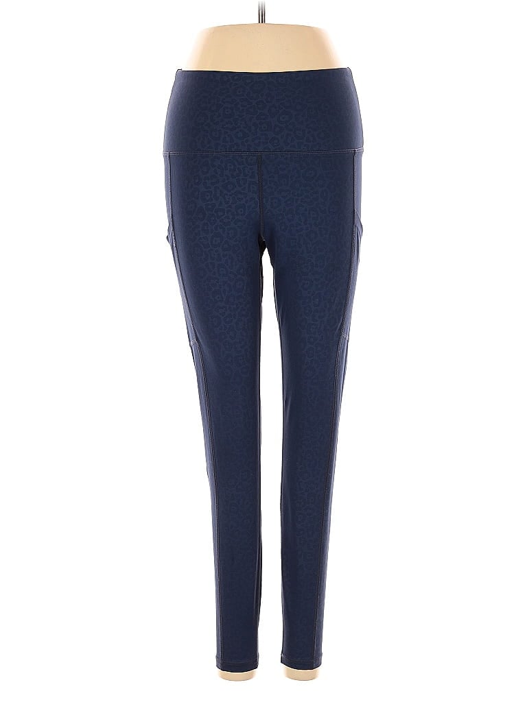 Pre-owned Assorted Brands Active Pants In Blue