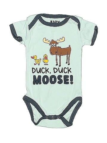 Lazy One Short Sleeve Onesie (view 1)