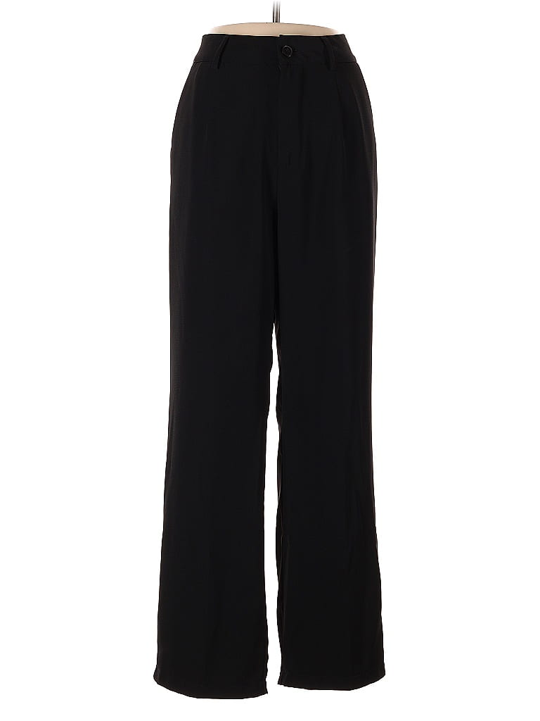 Pre-owned Unbranded Dress Pants In Black