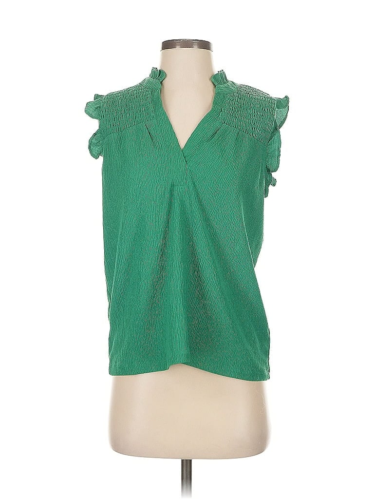 ANN TAYLOR FACTORY Pre-owned Sleeveless Blouse In Green