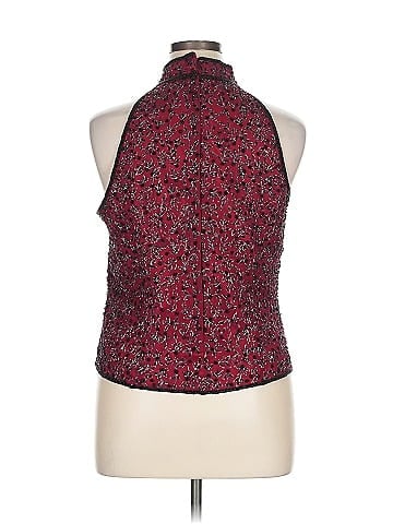 Adrianna Papell Sleeveless Silk Top (view 2)