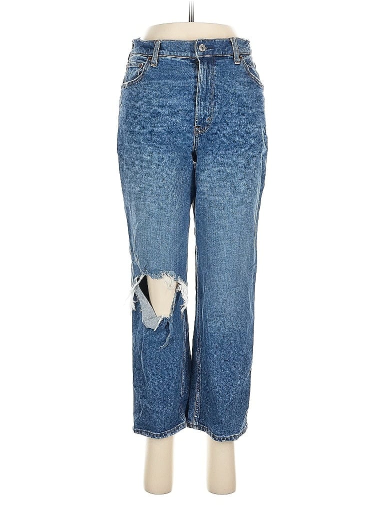 Pre-owned Abercrombie & Fitch Jeans In Blue