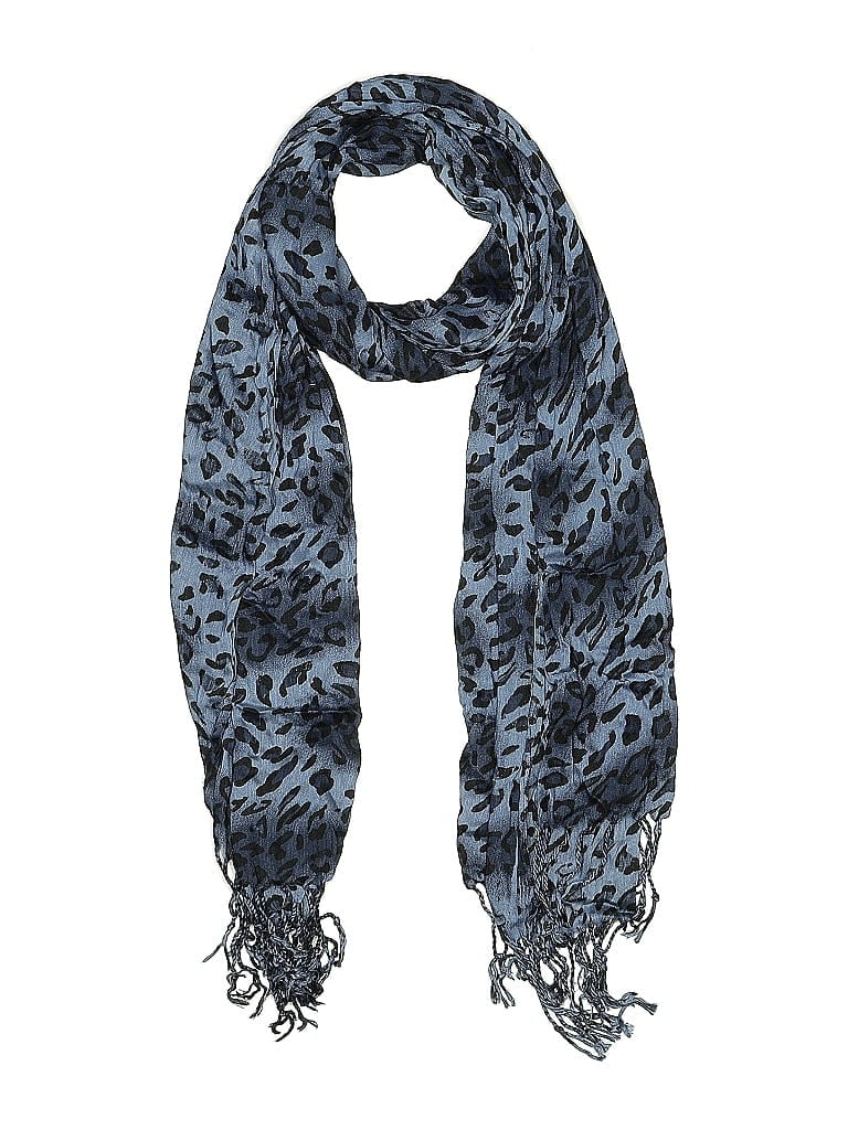 Pre-owned Unbranded Scarf In Blue
