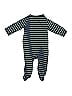 Just One You Made by Carter's 100% Cotton Stripes Blue Long Sleeve Onesie 3-6 MO / 6 MO - photo 2