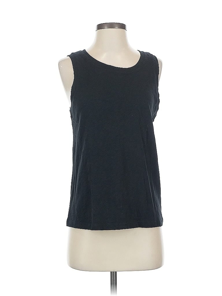 Pre-owned J.crew Factory Store Sleeveless T-shirt In Black