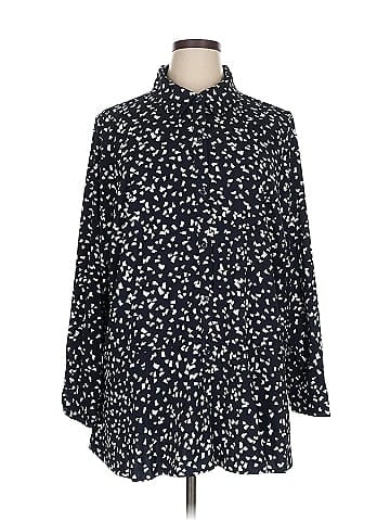 Susan Graver 3/4 Sleeve Blouse (view 1)
