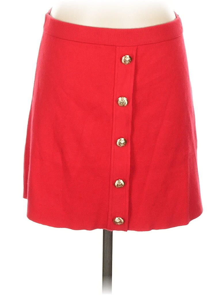 Pre-owned H&m Casual Skirt In Red