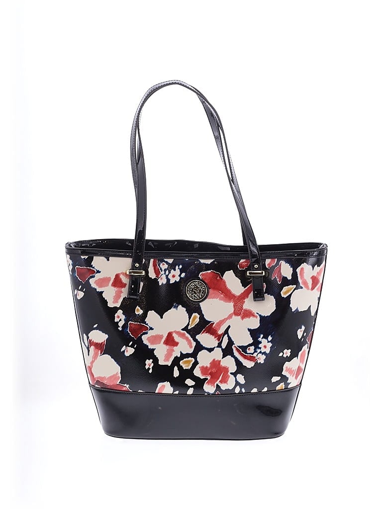 Anne Klein Floral Black Tote One size - photo 1