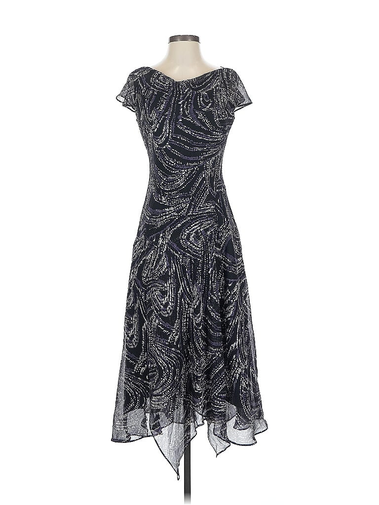 Pre-owned Evan Picone Cocktail Dress In Black