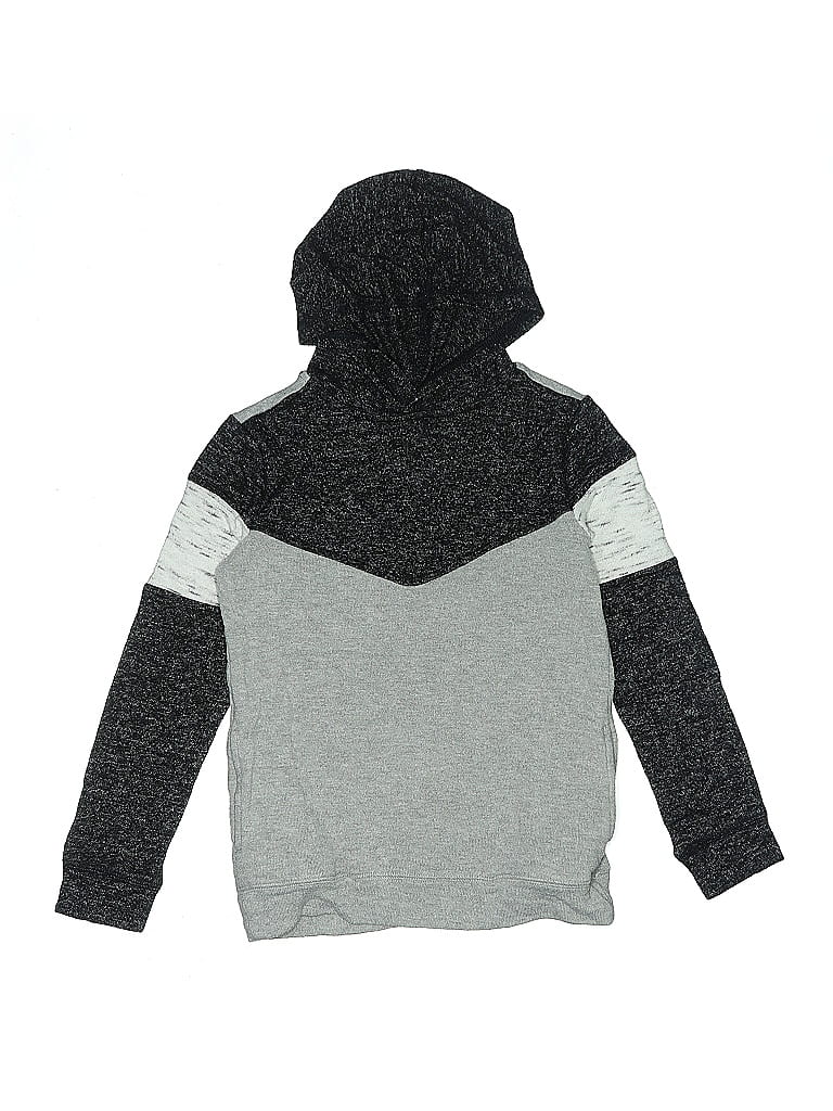 Click to view more detailed imagery on our partner's website Pre-owned Runway Kids' Pullover Hoodie In Gray