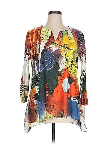 Jess & Jane 3/4 Sleeve T-Shirt (view 1)
