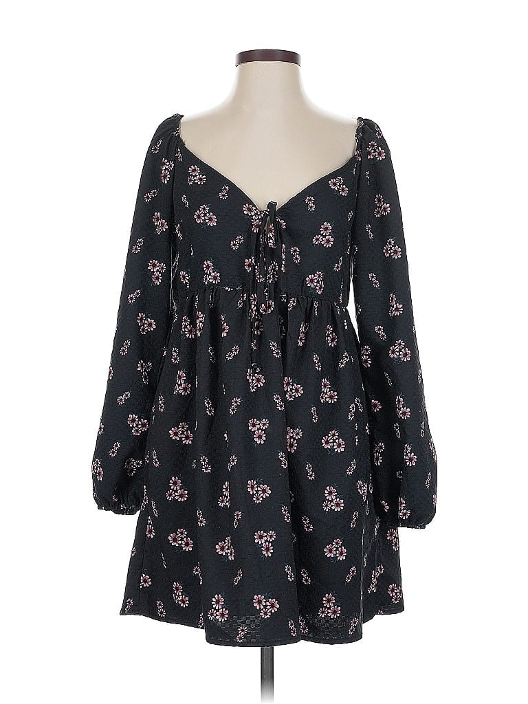 Pre-owned Wild Fable Casual Dress In Black