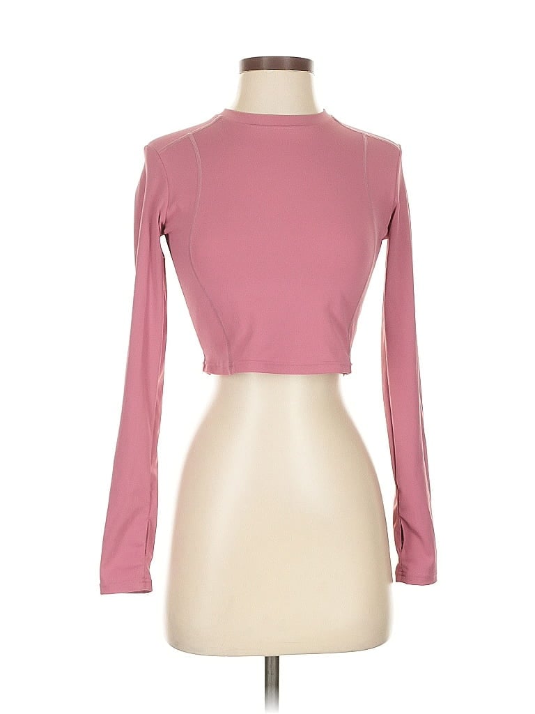 Click to view more detailed imagery on our partner's website Pre-owned Unbranded Long Sleeve Top Pink Turtleneck Tops