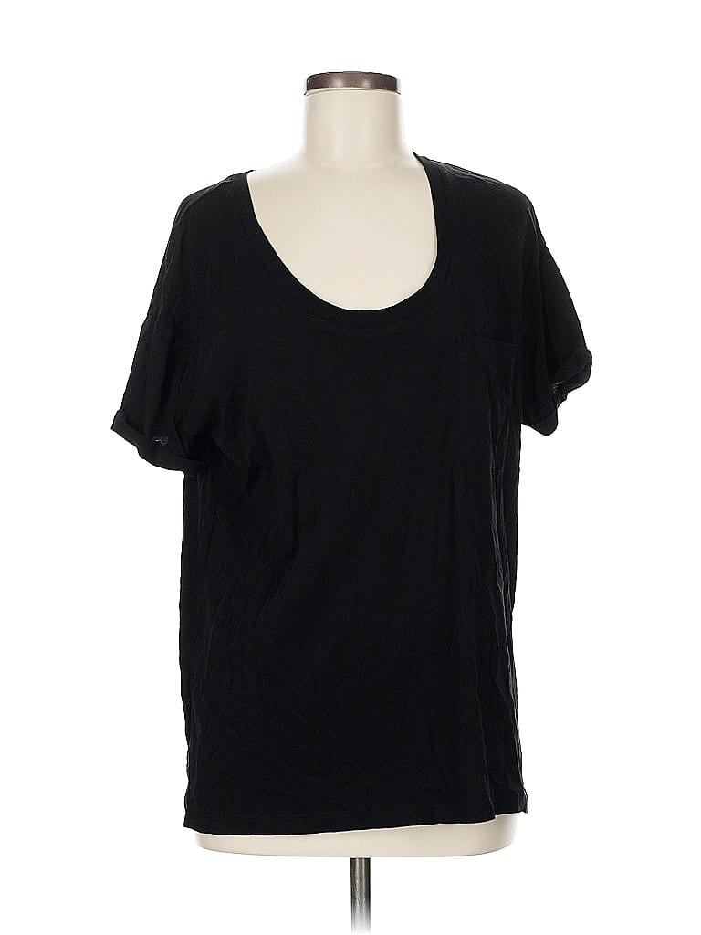 Pre-owned Lou & Grey Short Sleeve T-shirt In Black