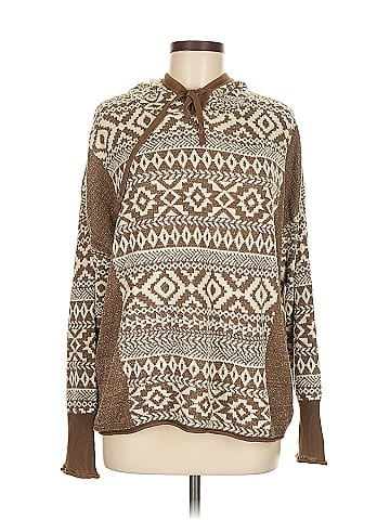 Hem & Thread Pullover Sweater (view 1)