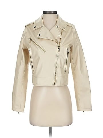 Zara Faux Leather Jacket (view 1)