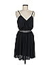 Rory Beca 100% Polyester Solid Black Cocktail Dress Size M - photo 1