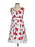 Super Lovers Hearts White Cocktail Dress Size S (estimated) - photo 1