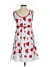 Super Lovers Hearts White Cocktail Dress Size S (estimated) - photo 2