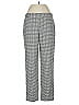 Talbots Houndstooth Gray Casual Pants Size 6 - photo 1