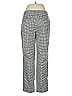 Talbots Houndstooth Gray Casual Pants Size 6 - photo 2