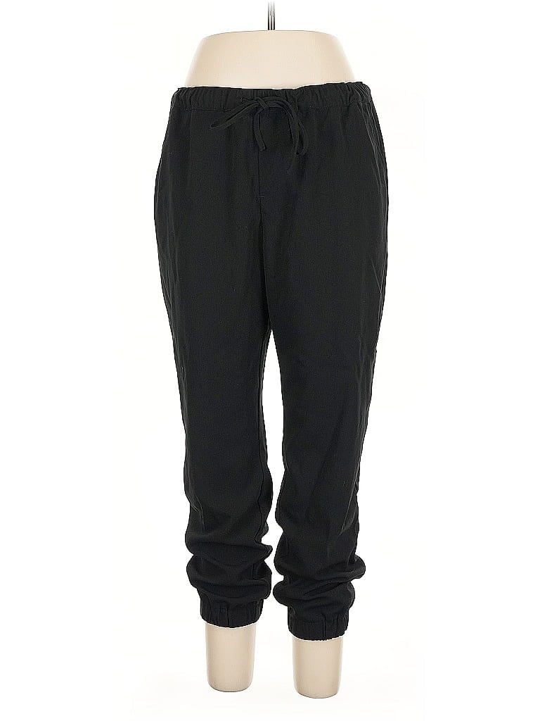Pre-owned Merona Track Pants In Black