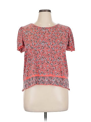 Lucky Brand Short Sleeve Blouse (view 1)