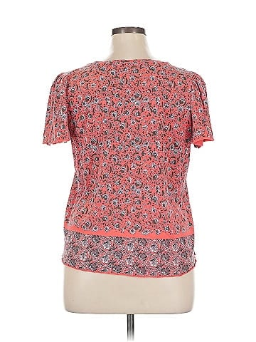 Lucky Brand Short Sleeve Blouse (view 2)