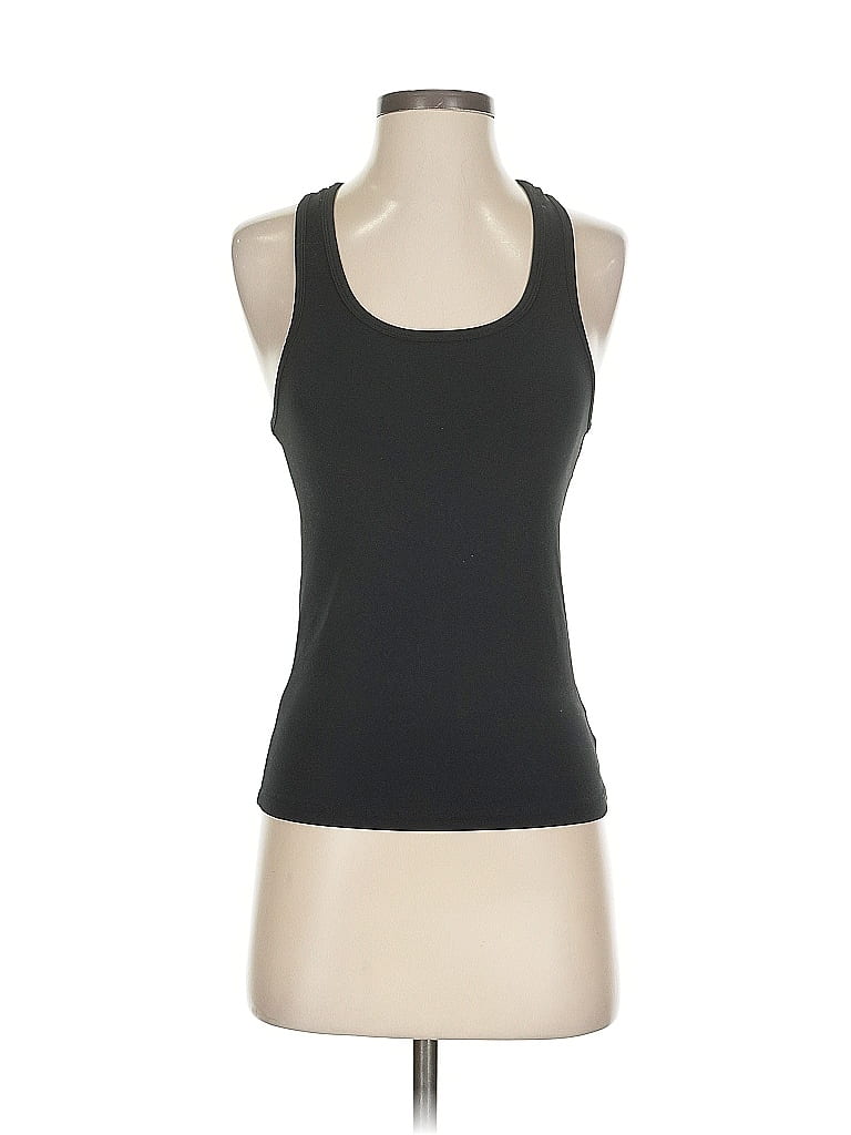 Pre-owned Terez Tank Top Black Halter Neckline Tops