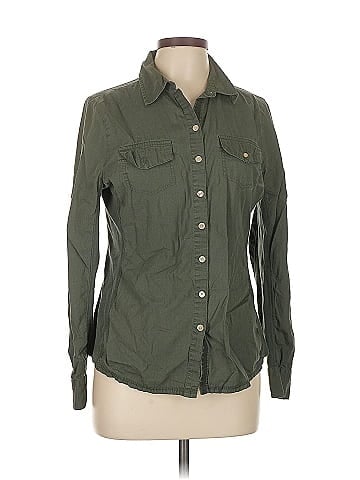 Converse One Star Long Sleeve Button-Down Shirt (view 1)
