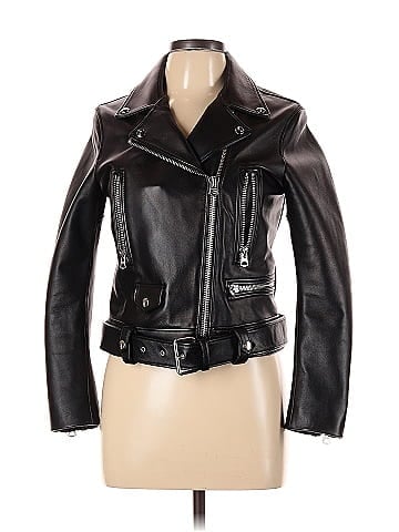 Acne Studios Mock Leather Jacket (view 1)