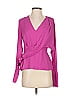 Atlein Collective 100% Polyester Pink Side Tie Top Size 0 - photo 1