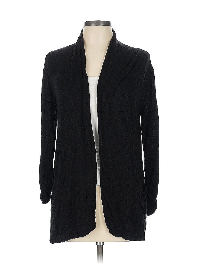 Click to view more detailed imagery on our partner's website Pre-owned Joan Vass Cardigan Sweater In Black