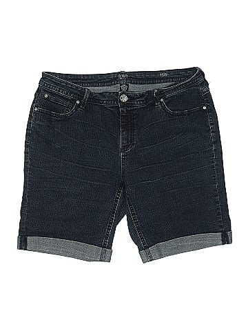 a.n.a. A New Approach Denim Shorts (view 1)