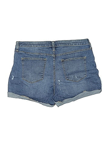 a.n.a. A New Approach Denim Shorts (view 2)