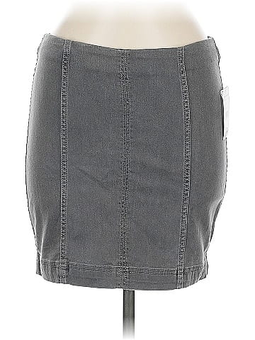 Free People Denim Skirt (view 1)