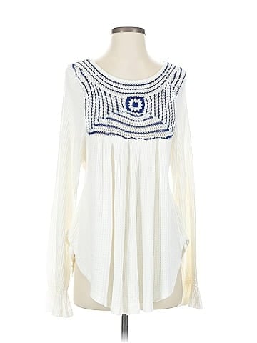 Free People Long Sleeve Blouse (view 1)