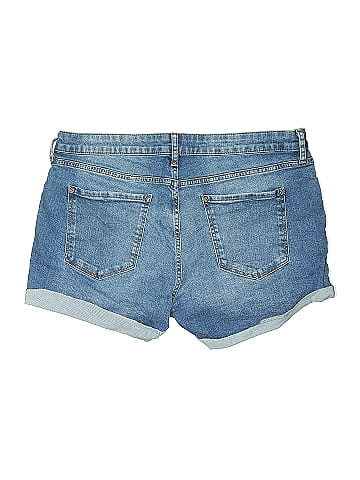 a.n.a. A New Approach Denim Shorts (view 2)