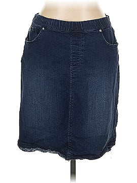 Belle By Kim Gravel Denim Skirt