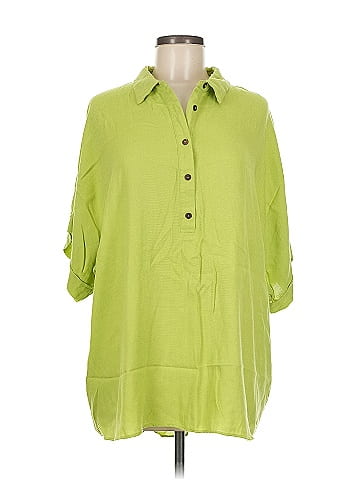 Carly Jean 3/4 Sleeve Button-Down Shirt (view 1)