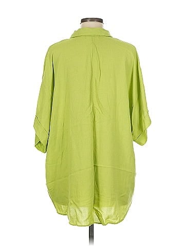 Carly Jean 3/4 Sleeve Button-Down Shirt (view 2)