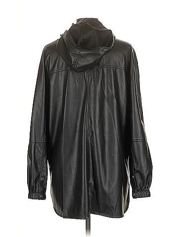 Zara Faux Leather Jacket (view 2)
